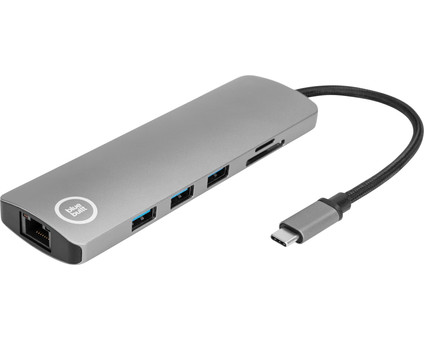 BlueBuilt Station d'Accueil USB-C pour Ordinateur Portable 9-en-1