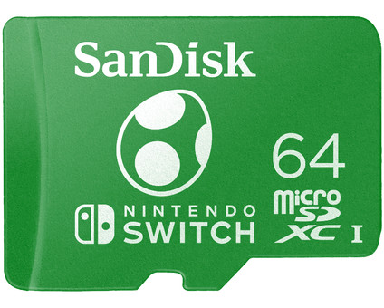 SanDisk MicroSDXC Extreme Gaming 64 Go Yoshi (Nintendo licensed)