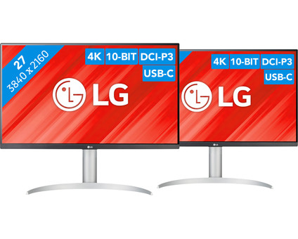 LG 27UP850N-W Lot de 2