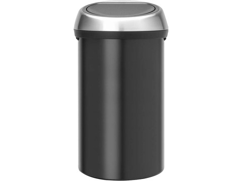 Poubelle à pédale Mobily 60 litres - couvercle bleu - Achat pas cher
