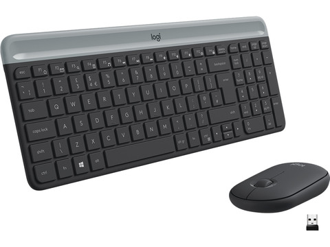 Rii Bedraad toetsenbord-muis set, PC toetsenbord met kabel, spatwaterbestendig, ergonomisch, USB-aansluiting, PC/laptop, Windows/macOS, kantoor/school - Duits QWERTZ-indeling, zwart