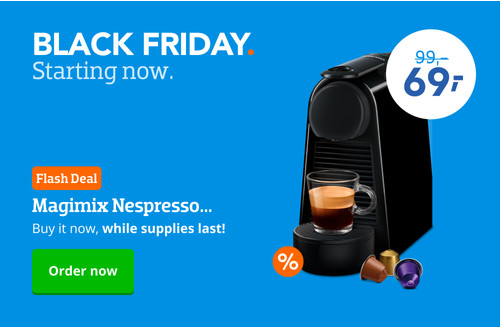 Black Friday deal Nespresso