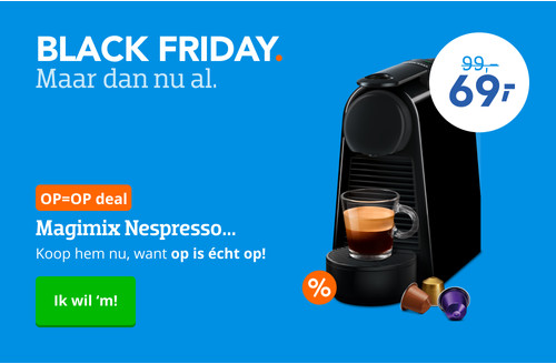 Black Friday deal Nespresso