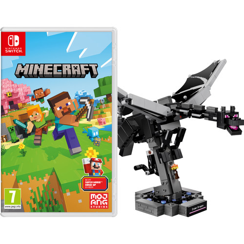 Minecraft Nintendo Switch + LEGO Minecraft De Enderdraak (game)