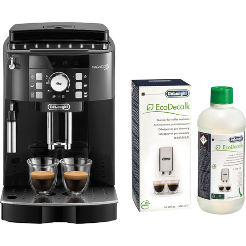 De'Longhi ECAM 21.117.B Magnifica S + Ontkalker (volautomatische espressomachine)
