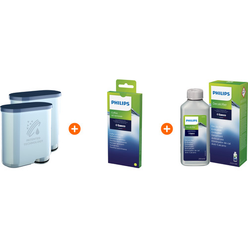 Philips Saeco Onderhoudspakket 0,5 jaar (schoonmaakmiddel voor koffiezetapparaten)