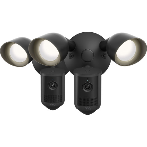 Ring Floodlight Camera 2e Generatie Zwart Duo Pack (IP-camera)