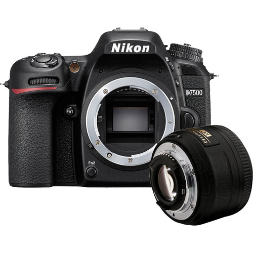 Nikon D7500 + Nikon AF-S 35mm f/1.8G DX (spiegelreflexcamera)