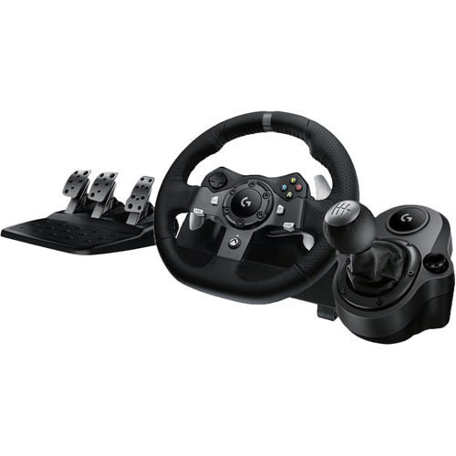 Logitech G920 Driving Force Xbox en pc + Logitech Driving Force Shifter (racestuur)