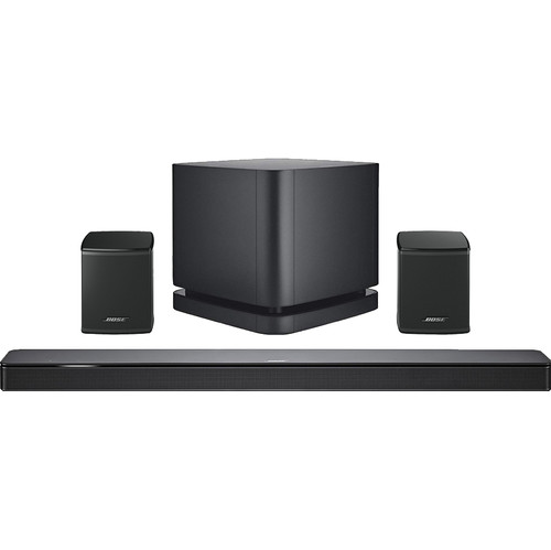 Bose Soundbar 500 5.1 + Bose Surround Speakers Zwart + Bose Bass Module 500 Zwart