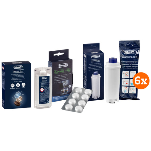 DeLonghi Onderhoudspakket 1 jaar (ontkalker voor koffiezetapparaten)