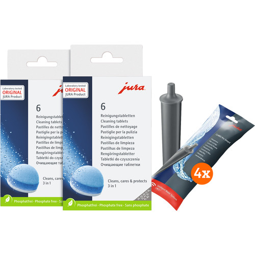JURA Onderhoudspakket WE-serie 1 jaar (schoonmaakmiddel voor koffiezetapparaten)