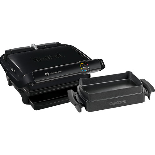 Tefal OptiGrill Elite GC7508 + Snacking & Baking accessoire XA7258 (contactgrill)