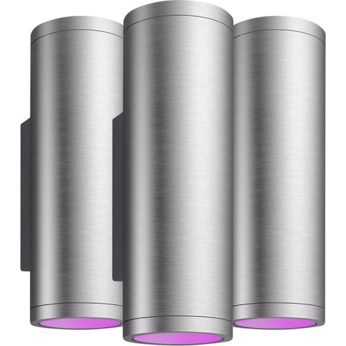 Philips Hue Appear muurlamp White & Color - RVS 3-Pack (smart lamp)