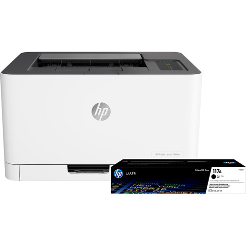 HP Color Laser MFP 150nw + 1 extra zwarte toner (printer)