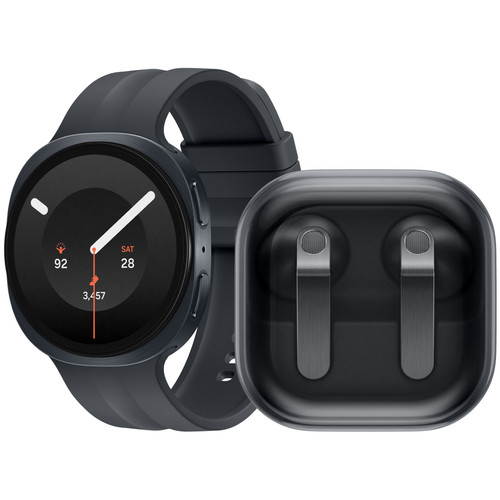 Samsung Galaxy Watch 9 Zwart 44mm + Samsung Galaxy Buds4 Zwart (smartwatch)