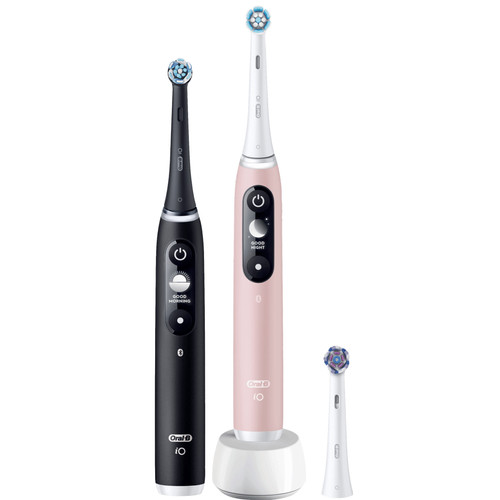 Oral-B iO Series 6N Duo Pack Zwart + Roze (elektrische tandenborstel)
