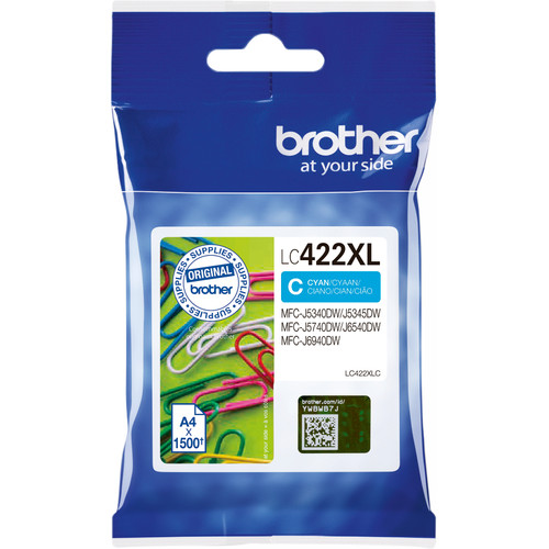 Brother LC-22UC Tintenpatrone Cyan für DCP-J785DW MFC-J985DW Toner Tinte Drucker