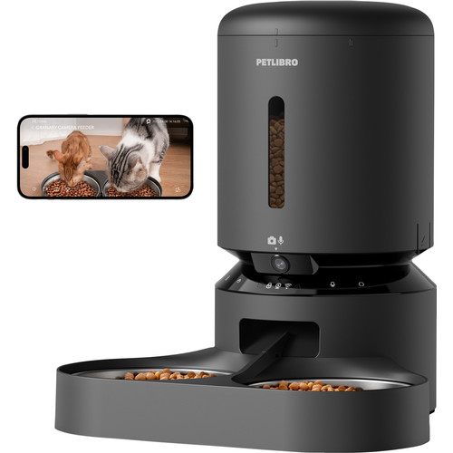Petlibro Automatische Voerbak met Camera dual PLAF203 Zwart