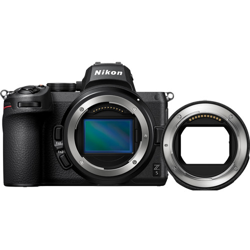 Nikon Z5 + FTZ II (systeemcamera)