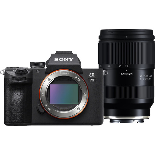 Sony A7 III + Tamron 28-75mm f/2.8 G2 (systeemcamera)