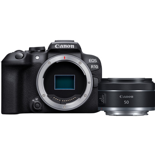 Canon EOS R10 + RF 50mm f/1.8 STM (systeemcamera)