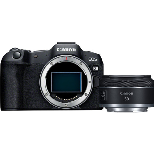 Canon EOS R8 + RF 50mm f/1.8 STM (systeemcamera)