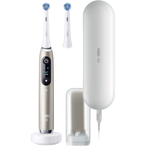 Oral-B iO 9 Goud met witte opzetborstel (elektrische tandenborstel)