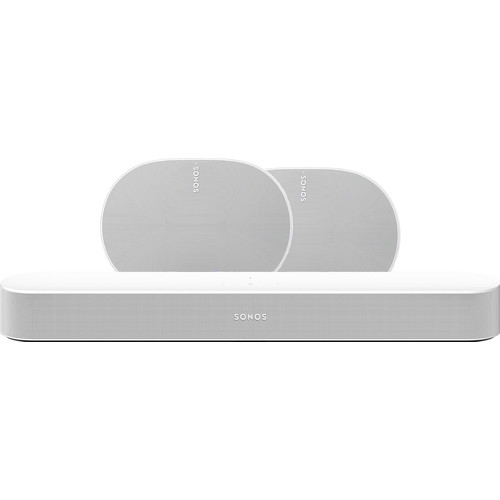 Sonos Beam Gen2 Wit + 2x Era 300 Wit (soundbar)