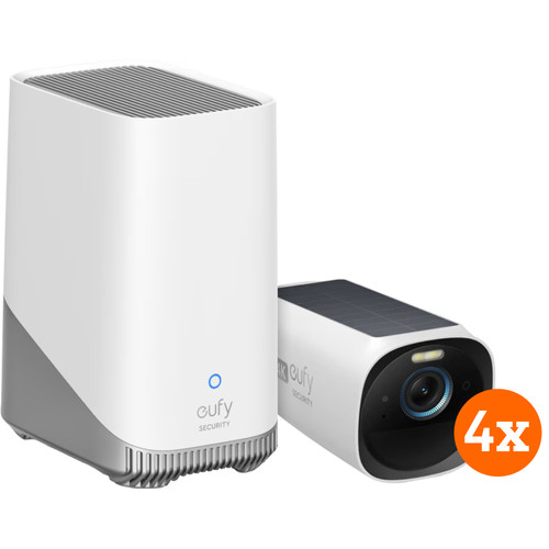 Anker eufyCam 3 4-Pack + HomeBase 3 (IP-camera)