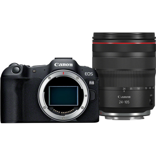 Canon EOS R8 + RF 24-105mm F/4L IS USM (systeemcamera)