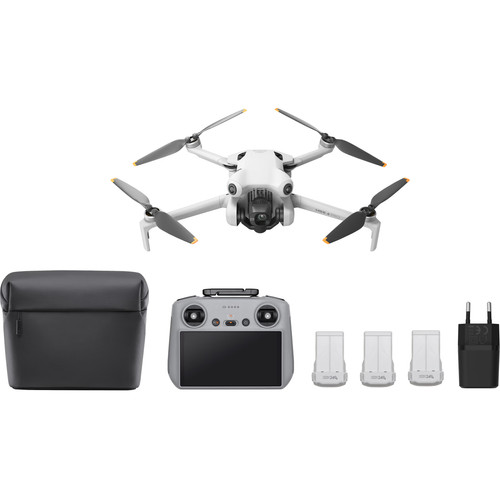 DJI Mini 4 Pro Fly More Combo + BlueBuilt Oplader (drone)