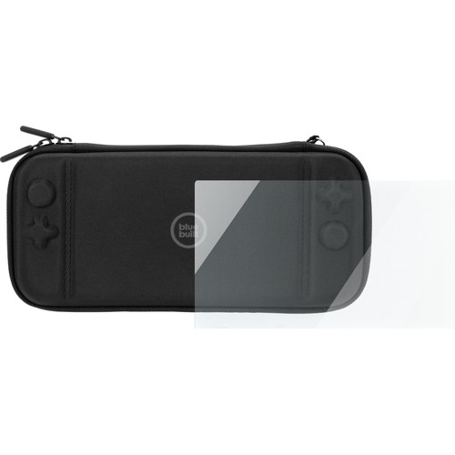 BlueBuilt Nintendo Switch Screenprotector Glas + Nintendo Switch hoesje (screenprotector voor consoles)