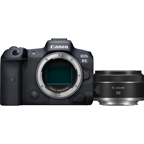 Canon EOS R5 + RF 50mm f/1.8 STM (systeemcamera)