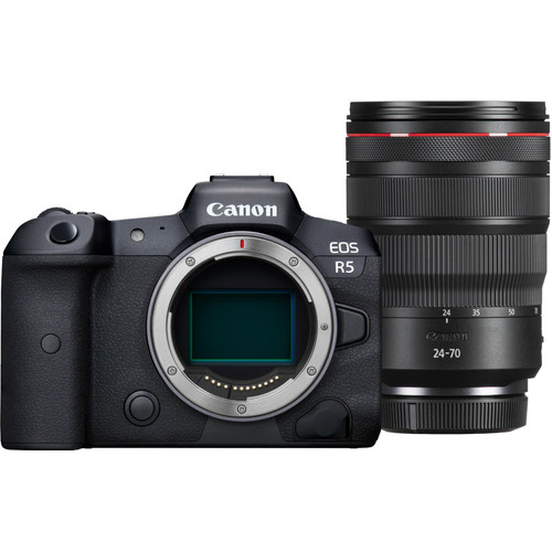 Canon EOS R5 + RF 24-70mm f/2.8L IS USM (systeemcamera)