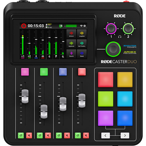 Rode Rodecaster Duo Zwart (pro audio mixer)