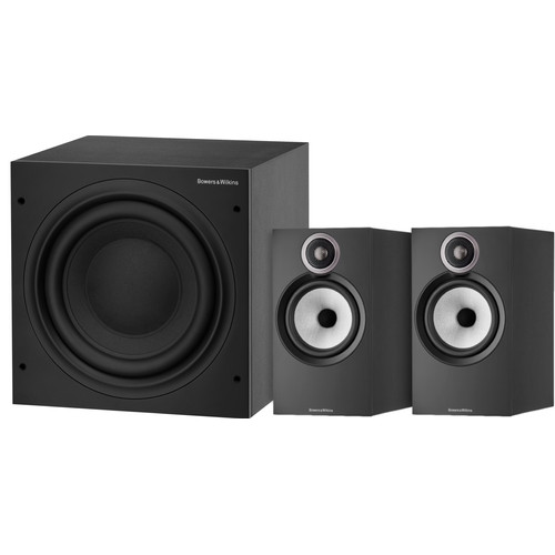Bowers & Wilkins 606 S3 (per paar) + ASW610 Zwart (hifi speaker)