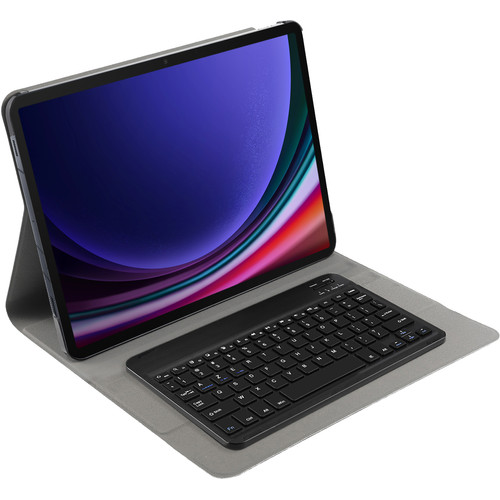 Just in Case Premium Samsung Galaxy Tab S10 Plus / S9 Plus Toetsenbord Hoes AZERTY Zwart (tablet hoesje)