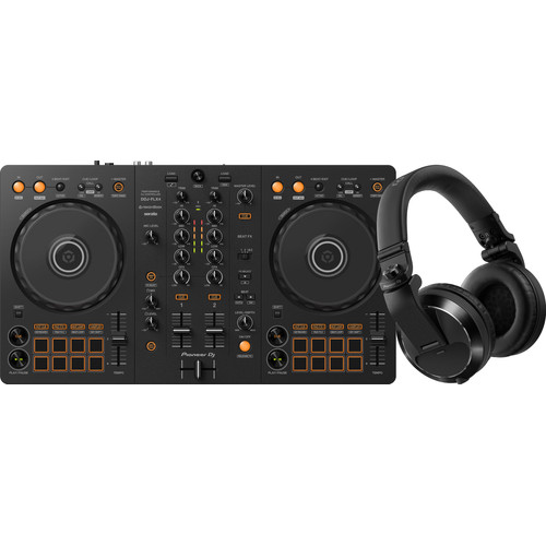 Pioneer DJ DDJ-FLX4 + Pioneer DJ HDJ-X7 Zwart (DJ controller)