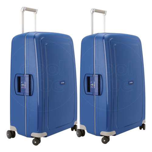 Samsonite S'Cure Spinner 75cm Duo Pack Dark Blue (koffer)