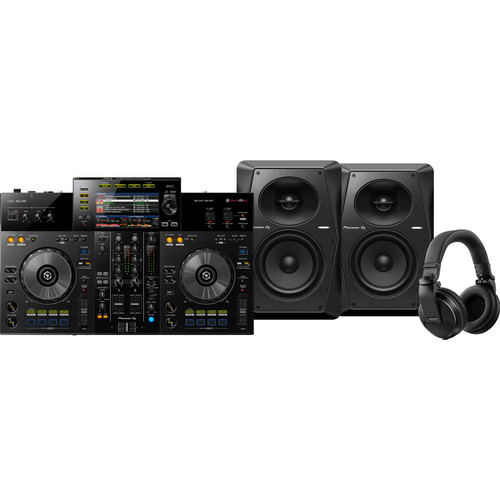 Pioneer DJ XDJ-RR + Pioneer DJ HDJ-X5 Zwart + Pioneer VM50 (per paar) (DJ controller)