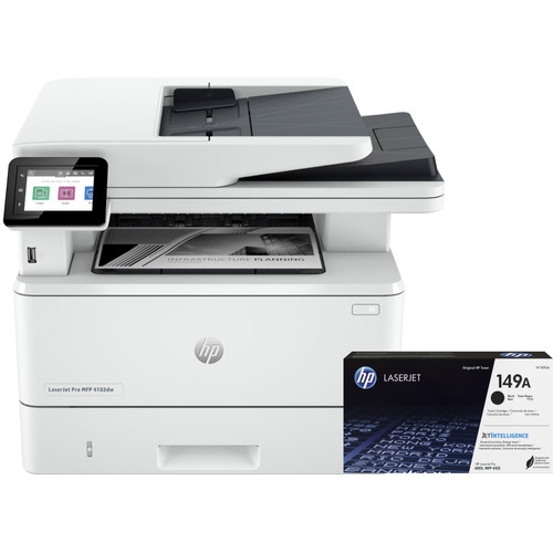 HP LaserJet Pro MFP 4102dw + 1 extra zwarte toner (printer)