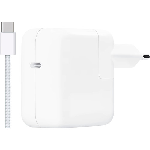 Apple Power Delivery Oplader 30W + Usb C naar Usb C Kabel 1m (thuislader)