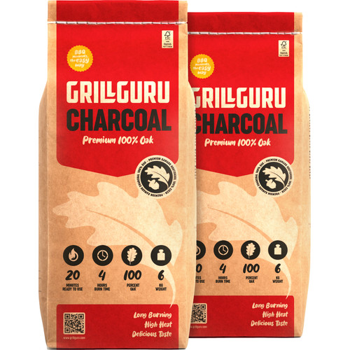 Grill Guru Houtskool Duo Pack