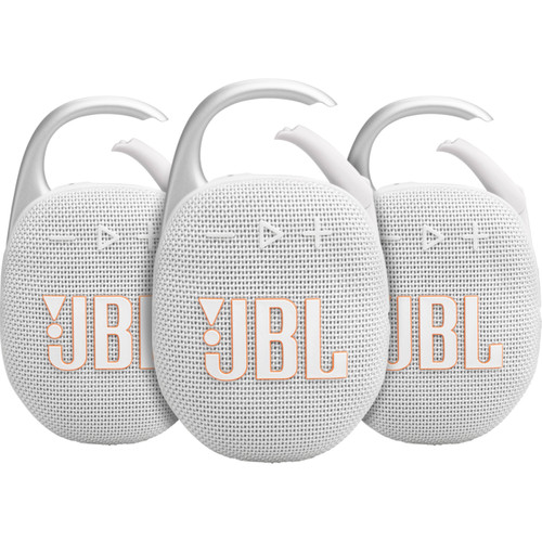 JBL Clip 5 Wit 3-pack (bluetooth speaker)