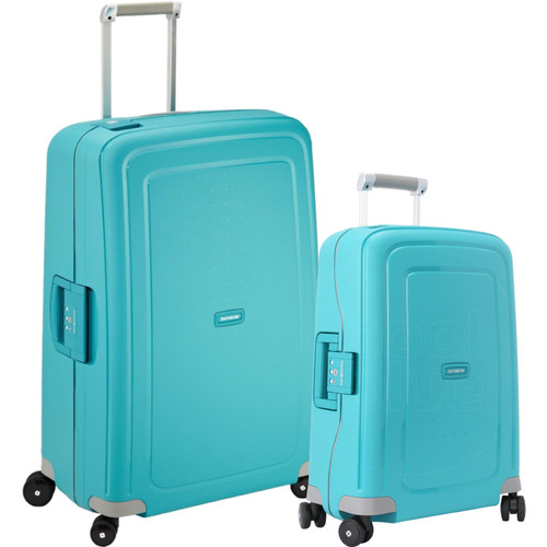 Samsonite S'Cure Spinner 55+75cm Aqua Blue (koffer)