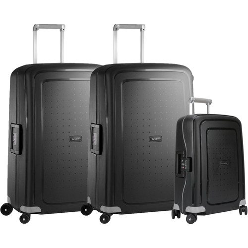 Samsonite S'Cure Spinner 75+75+55cm Black (koffer)