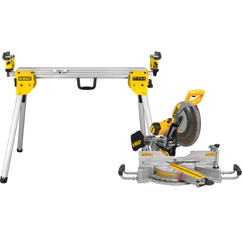 DeWalt DWS780-QS + Onderstel (afkortzaag)