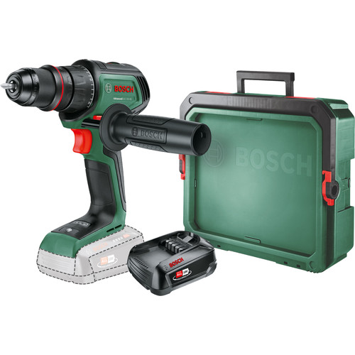 Bosch AdvancedDrill 18V-80 + 2.5 Ah accu (1x) + SystemBox S (boormachine)