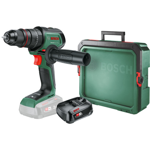 Bosch AdvancedImpact 18V-80 + 2.5 Ah accu (1x) + SystemBox S (boormachine)